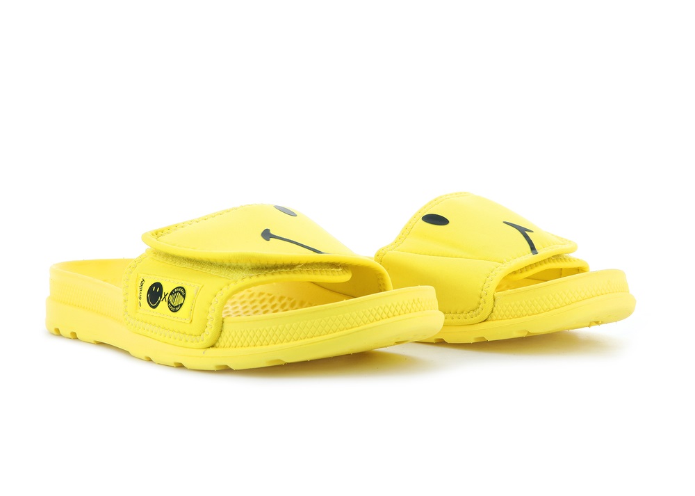 Sandalia Palladium SMILEY ® SOLEA BE KIND Hombre Amarillo | Costa Rica-14587